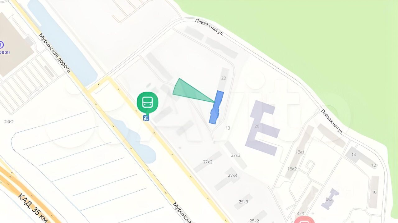 Аренда студии улица Пейзажная, 24к3