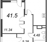 Продать Квартиры в новостройке Сертолово г., Дмитрия Кожемякина ул.   1