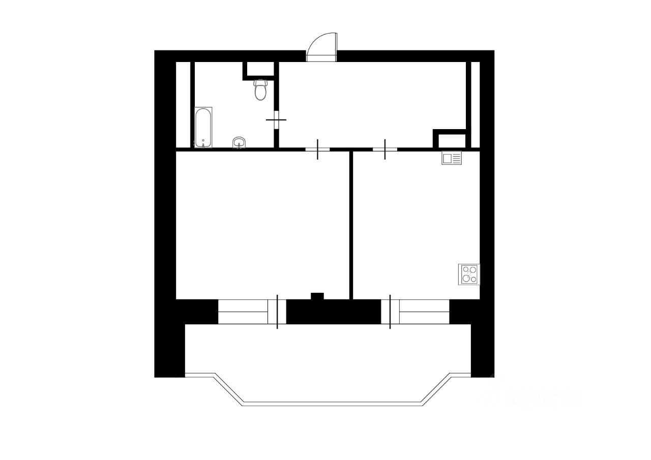 Продажа 1-комн квартиры на вторичном рынке Котельники, проезд 2-й Покровский, 4к1