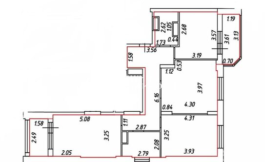 Продажа 3-комн квартиры на вторичном рынке Красный Октябрь, улица Мира