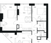 Продать Квартиры в новостройке Москва г., Ярцевская ул.   1