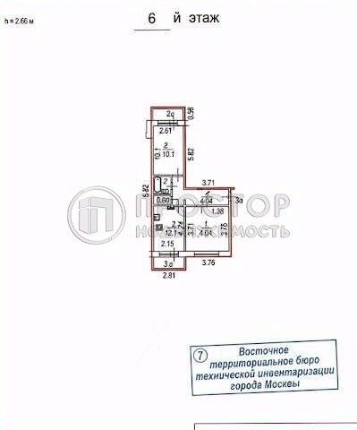 Продажа 2-комн квартиры на вторичном рынке Суздальская улица, 8К2