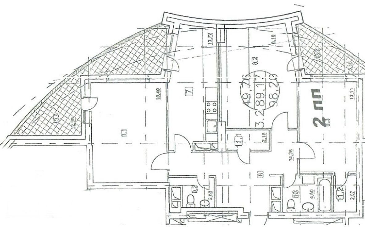 Продажа 3-комн квартиры на вторичном рынке проспект 60-летия Октября, 17