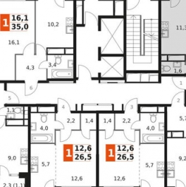 Продажа 1-комн квартиры на вторичном рынке Нагорное, ул Центральная,  д. 2