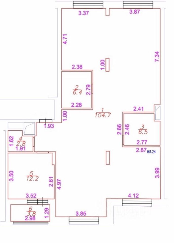 Продажа 4-комн квартиры на вторичном рынке Верхняя улица, 20к1