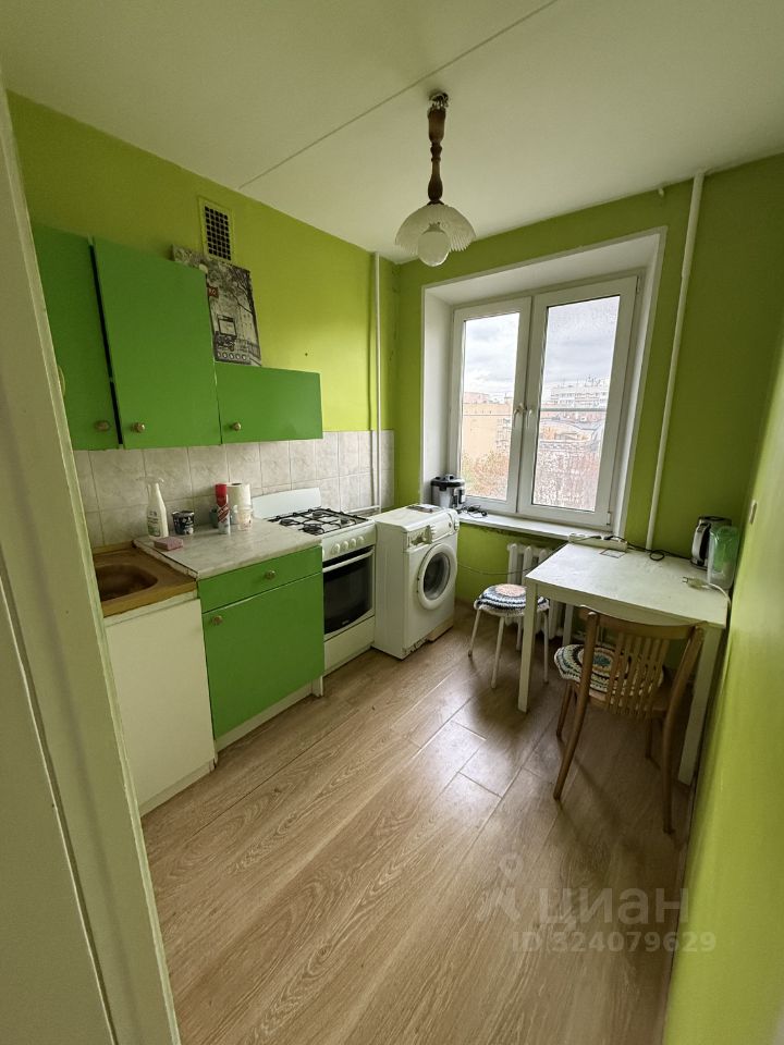 Аренда 1-комн квартиры на вторичном рынке переулок Калошин, 6С1