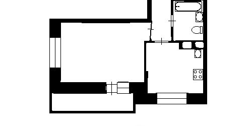 1-комн квартира Нижегородская улица, 86кБ