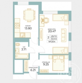 Продажа 2-комн квартиры на вторичном рынке Таллинская ул. ,  д. 11