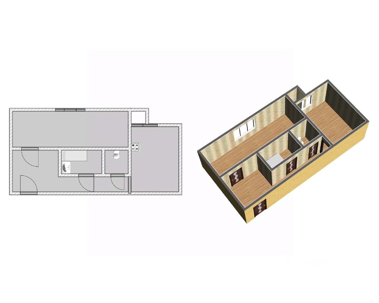 Продажа 1-комн квартиры на вторичном рынке Кировск, Молодежная улица, 7к1