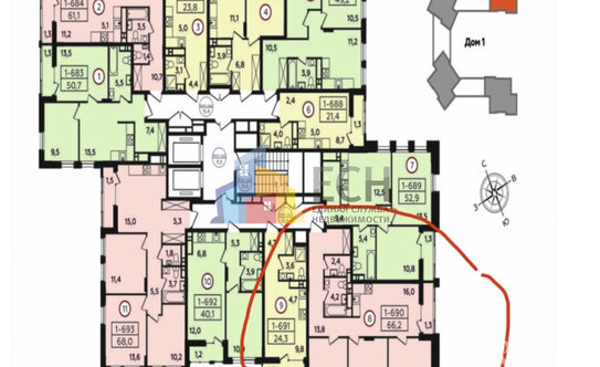 Продажа 3-комн квартиры на вторичном рынке Прокшинский проспект