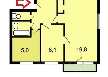 2-комн квартира Живописная улица, 30К3