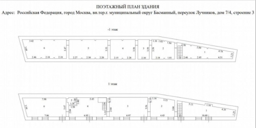 Отдельное здание Лучников пер,  д. 7/4,  к. 3