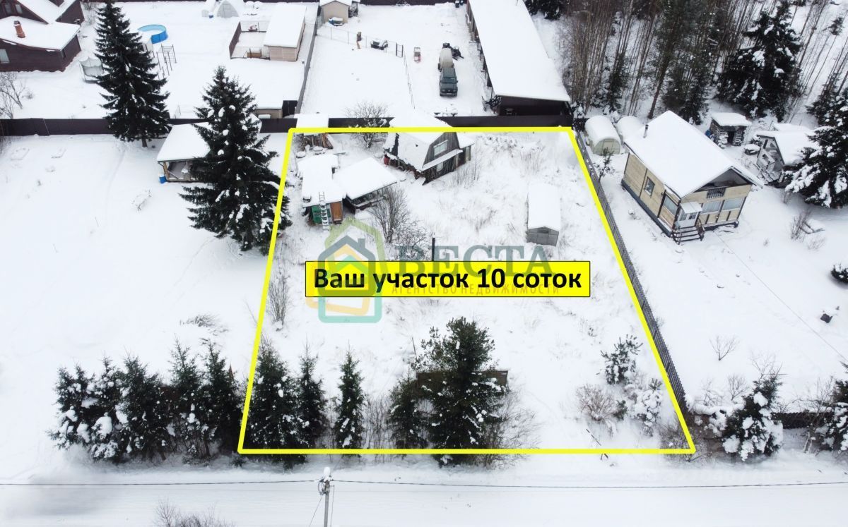 Продажа земли Рынделево садоводческий массив, Ручеек СНТ, 13-я линия,  д. 213