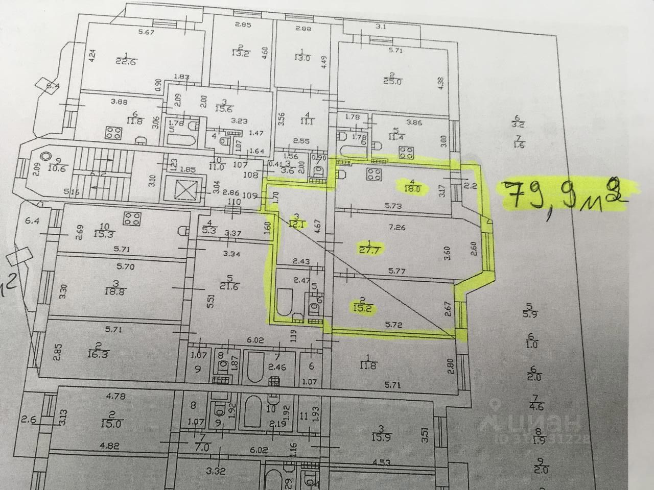 Продажа 2-комн квартиры на вторичном рынке улица Танкиста Хрустицкого, 62
