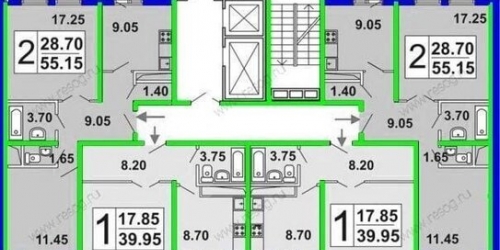 1-комн квартира ул Рождественская,  д. 8