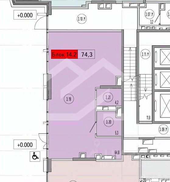 Продажа торгового помещения ул Сельскохозяйственная,  д. 26,  к. 3