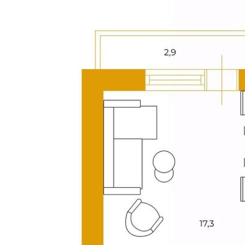 2-комн квартира проспект Энгельса, 132к1