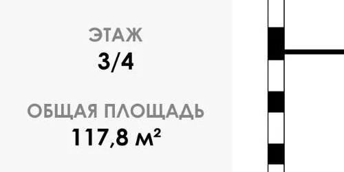 3-комн квартира Зверинская улица, 5