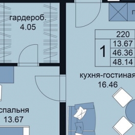 Продажа 1-комн квартиры на вторичном рынке улица Крыленко,  д. 14 с1