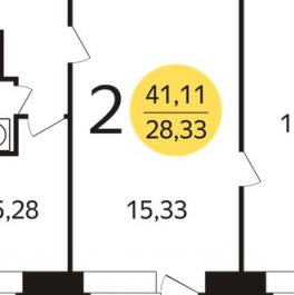 Продажа 2-комн квартиры на вторичном рынке ул Фабрициуса,  д. 33,  к. 1