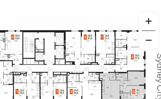 Продажа 3-комн квартиры на вторичном рынке Шелепихинская набережная,  д. 40 к2