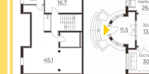 5-комн квартира 3-я 1-й половины линия, 69Б
