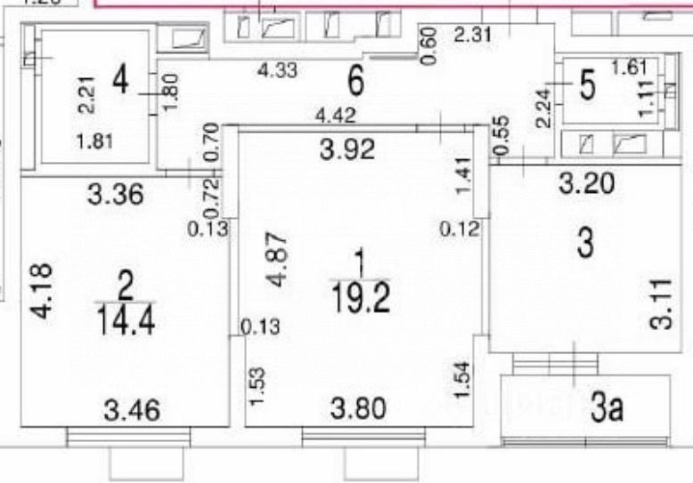 Продажа 2-комн квартиры на вторичном рынке проезд Досфлота, 2А