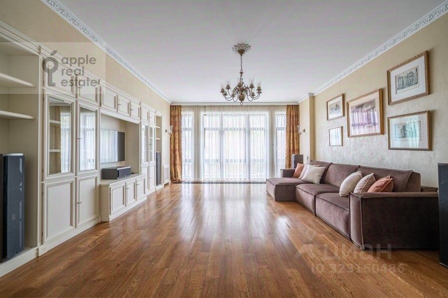 Аренда 3-комн квартиры на вторичном рынке переулок Лялин, 19К1