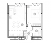 Продать Квартиры в новостройке Москва г., Потешная ул.   1