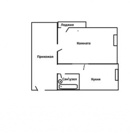 Продажа 1-комн квартиры на вторичном рынке Орехово-Зуево г, Аэродромная ул,  д. 1А