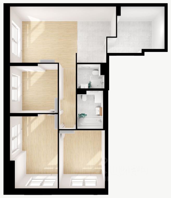 Продажа 4-комн квартиры на вторичном рынке Дорожная улица, 46к5