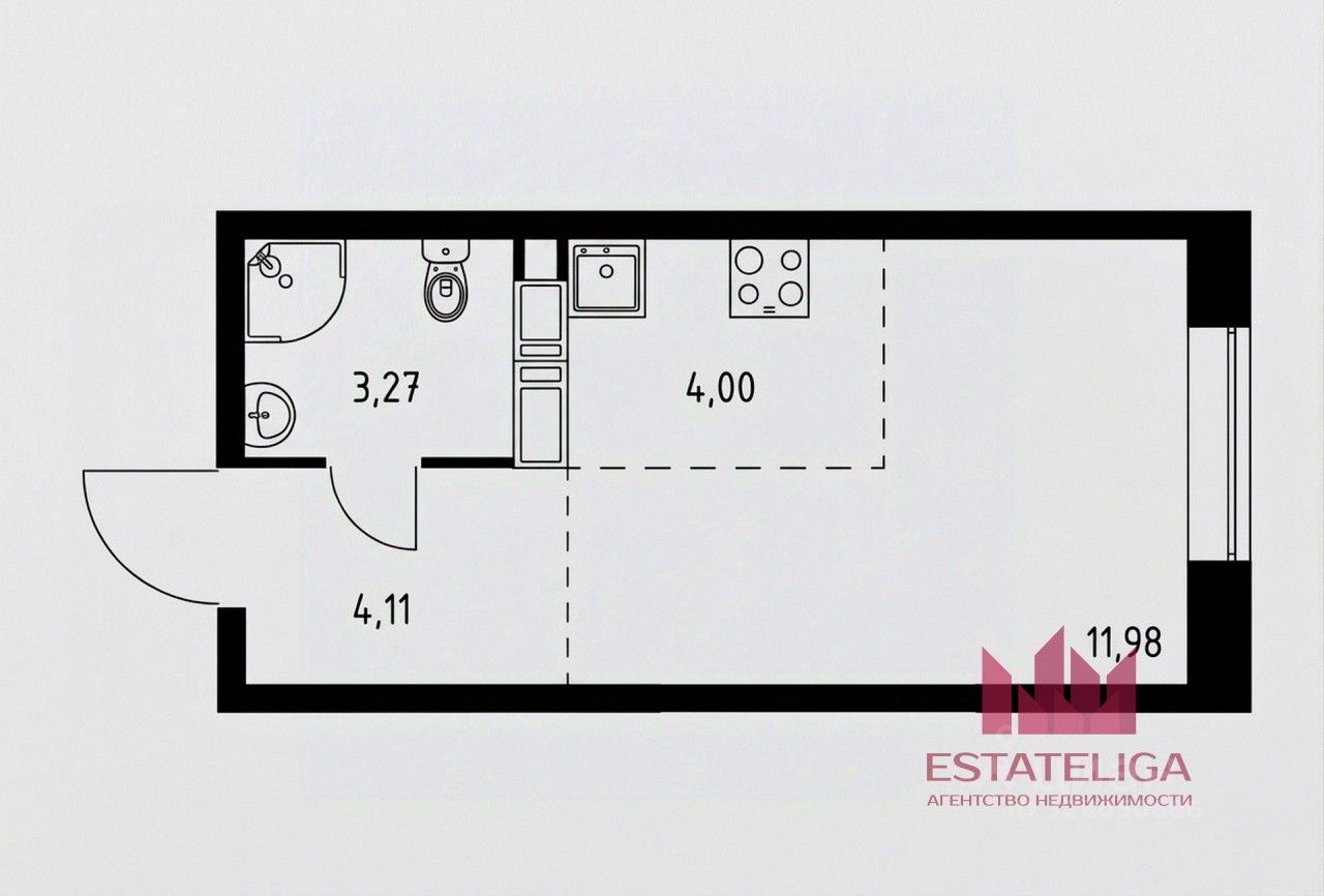 Продажа студии улица Золотошвейная,  д. 4