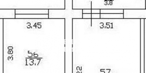 1-комн квартира ул Нахимова,  д. 1