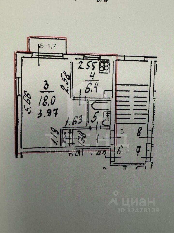 Продажа 1-комн квартиры на вторичном рынке проспект Энергетиков, 28К1