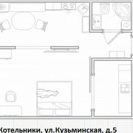 Продажа 1-комн квартиры на вторичном рынке Котельники, Кузьминская улица