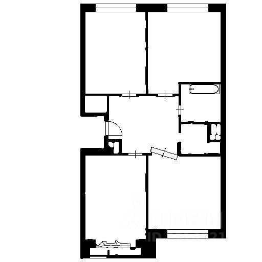 Продажа 3-комн квартиры на вторичном рынке Верхняя улица, 20к1