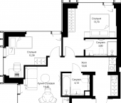 Продать Квартиры в новостройке Москва г., Верейская ул.   Indigo 6