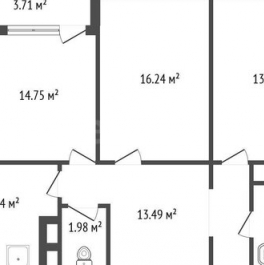 Продажа 3-комн квартиры на вторичном рынке Богословская улица,  д. 4 к3