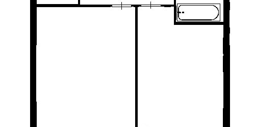 1-комн квартира Ладожская улица, 7