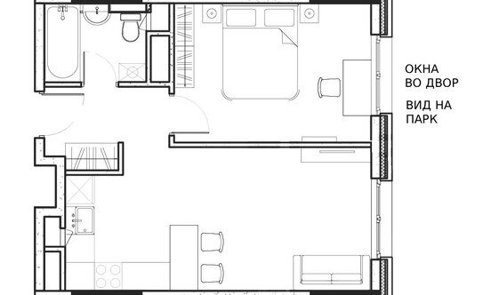 Продажа 2-комн квартиры на вторичном рынке улица Корнейчука,  д. 27