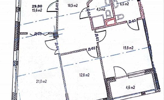 Продажа 3-комн квартиры на вторичном рынке Карамышевская набережная,  д. 2А