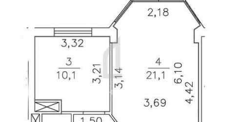 1-комн квартира Морская улица,  д. 32