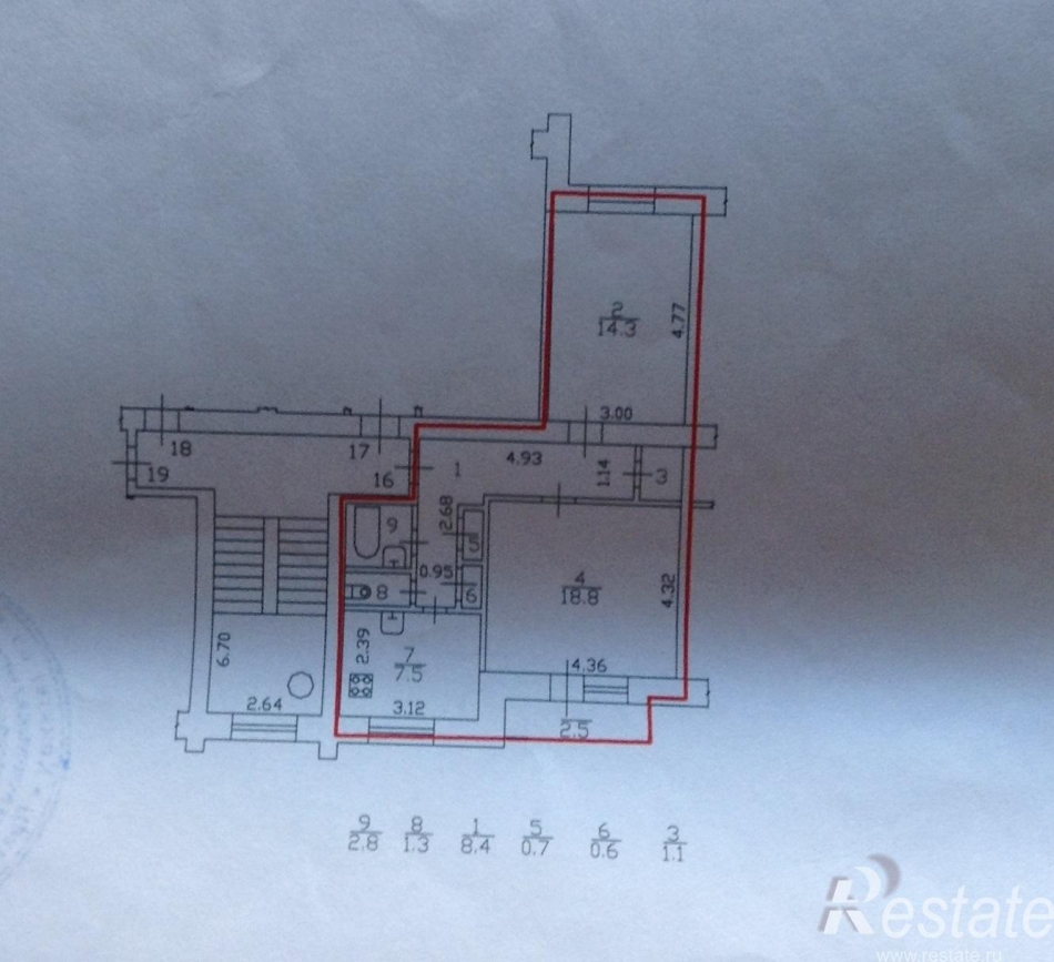 Продажа 2-комн квартиры на вторичном рынке Петергоф г, Ботаническая ул ,  д. 16,  к. 1
