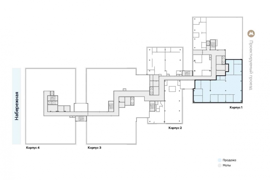 Продажа офиса Проектируемый 4062-й проезд,  д. 6,  к. стр2