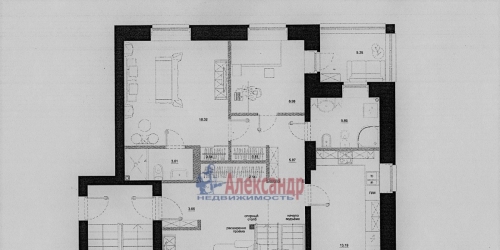 5-комн квартира Пушкин г., Садовая ул. ,  д. 5А