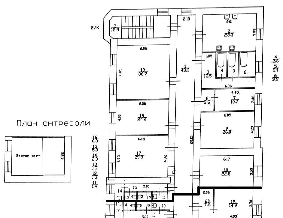 Продажа 8-комн квартиры на вторичном рынке Пушкин г, Церковная ул ,  д. 17