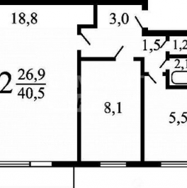 Продажа 2-комн квартиры на вторичном рынке ул Профсоюзная,  д. 110,  к. 3