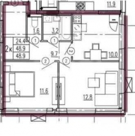 Продажа 2-комн квартиры на вторичном рынке Дальневосточный пр-кт,  д. 33,  к. 1