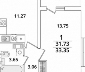 Продать Квартиры вторичка Маршала Блюхера пр-кт  3 к3 с1 