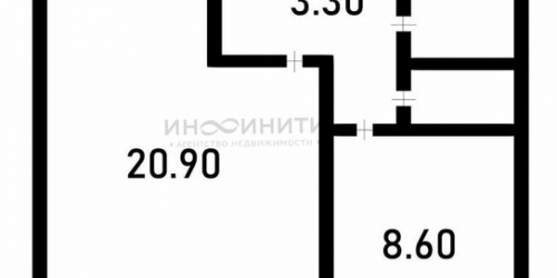 1-комн квартира Хабаровская улица,  д. 29/25